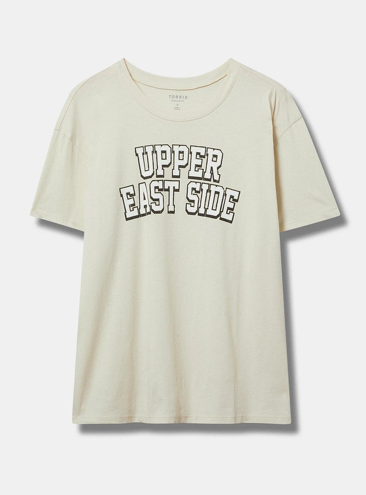 Upper East Side Relaxed Crew Tee