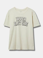 Upper East Side Relaxed Crew Tee