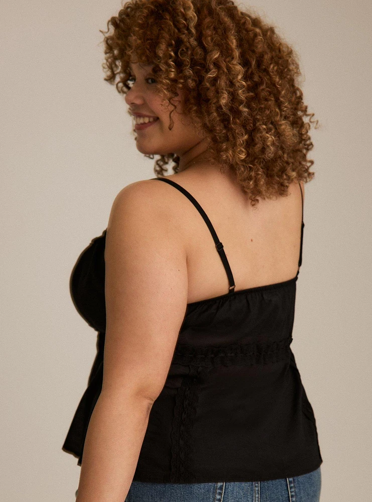 Festi Tie-Front Cami