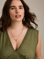 Festi Cotton Tie-Back Tank