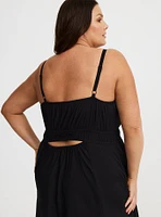 Midi V-Neck Dress