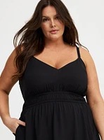 Midi V-Neck Dress