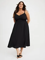 Midi V-Neck Dress