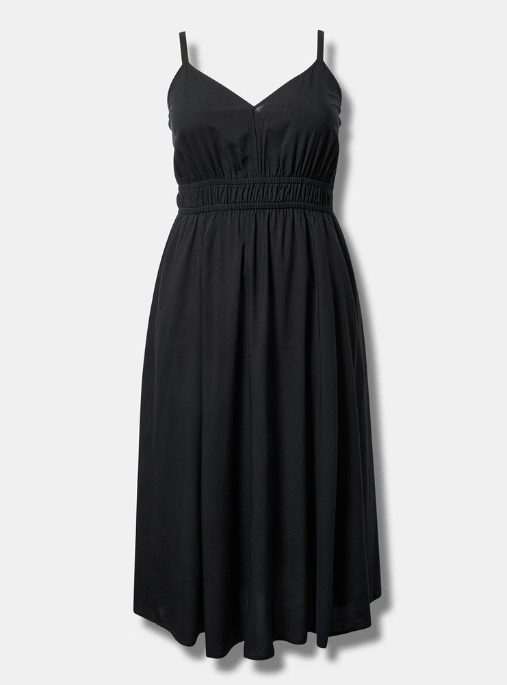 Midi V-Neck Dress