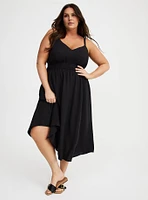Midi V-Neck Dress