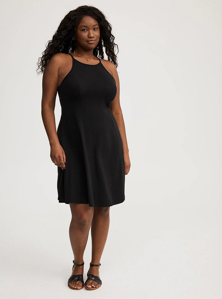 Goddess Trapeze Mini Dress