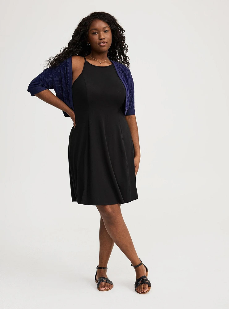 Goddess Trapeze Mini Dress