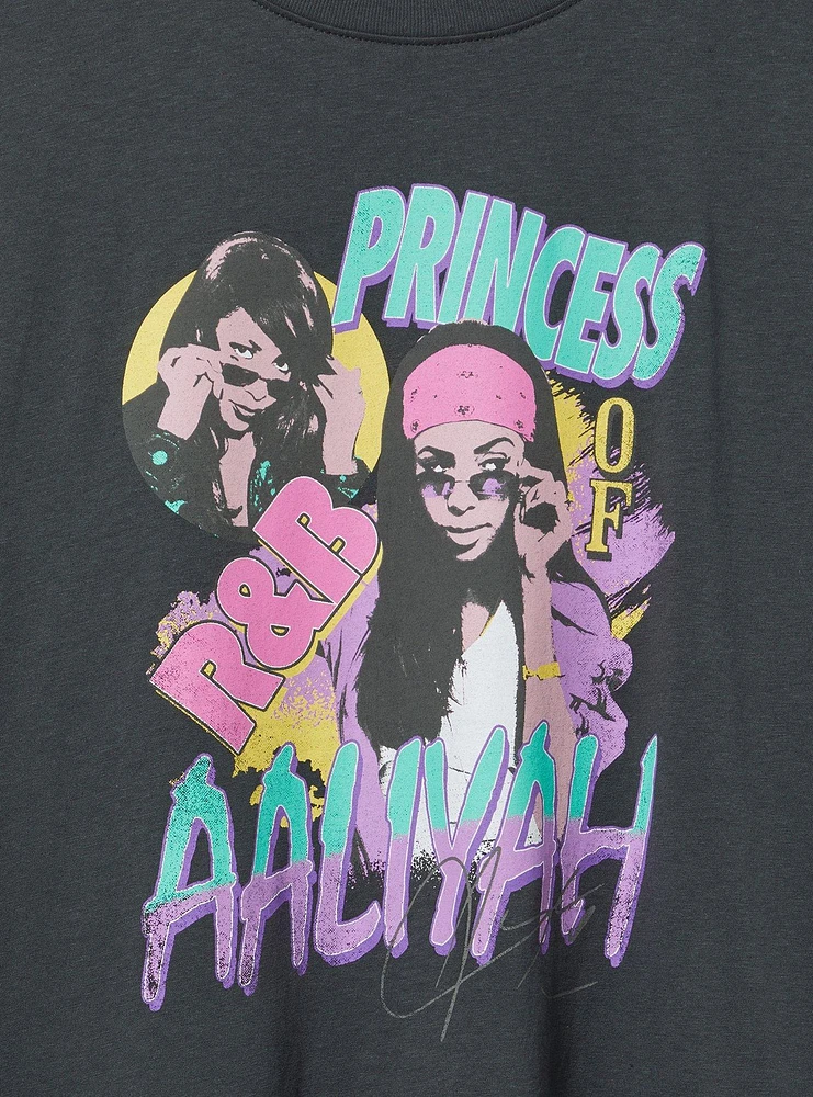 Aaliyah Relaxed Cotton Crew Tee
