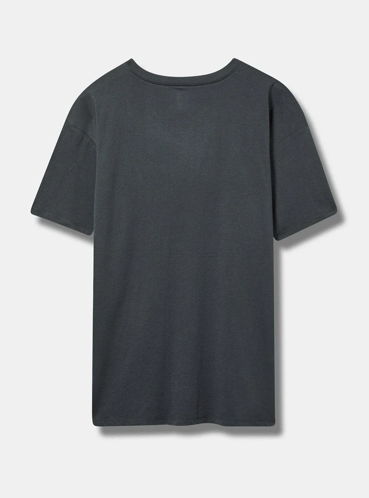 Aaliyah Relaxed Cotton Crew Tee