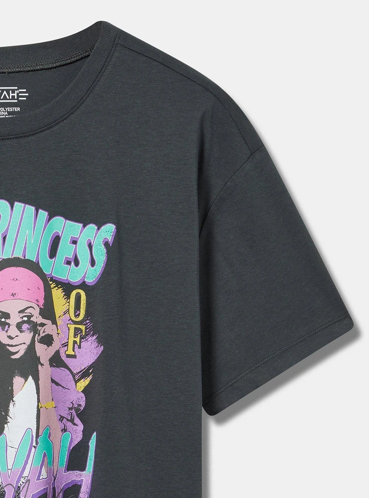 Aaliyah Relaxed Cotton Crew Tee