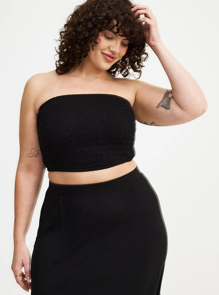Tube Top & Midi Skirt Set