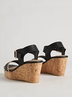 Whipstitch Wedge Sandal (WW