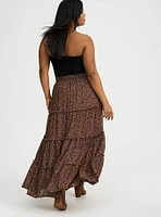 Maxi Drawstring Skirt