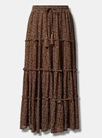 Maxi Drawstring Skirt