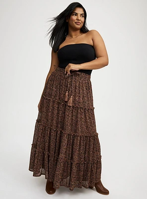 Maxi Drawstring Skirt