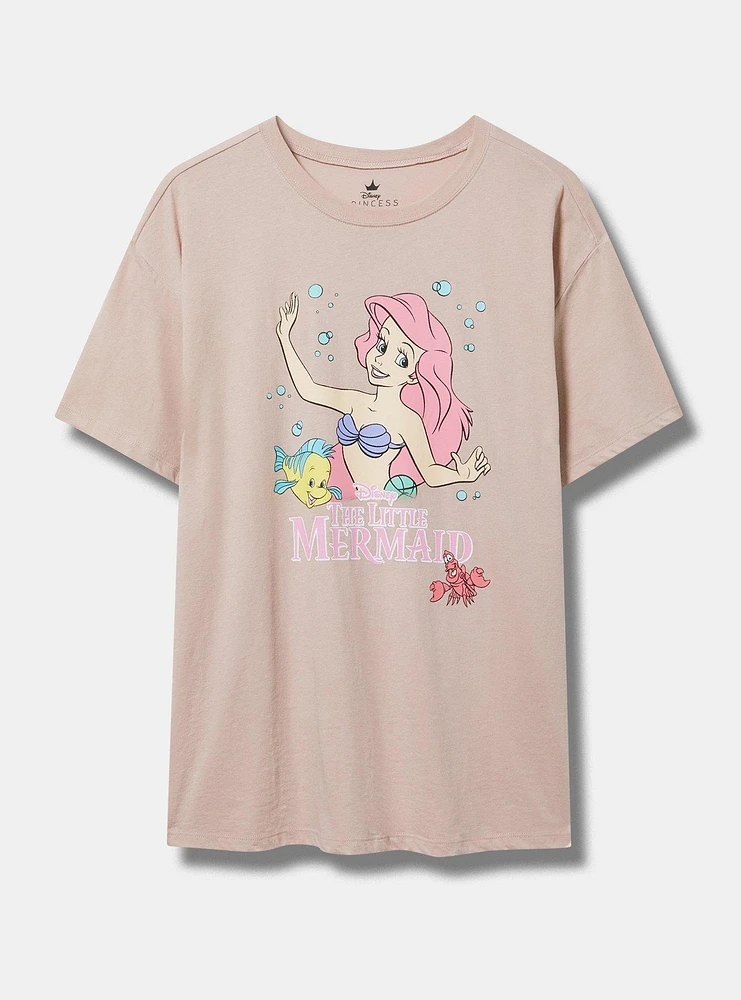 The Little Mermaid Relaxed Cotton Crew Tee