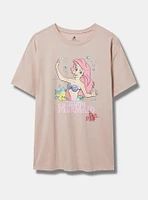 The Little Mermaid Relaxed Cotton Crew Tee