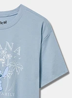Lilo and Stitch Ohana Relaxed Cotton Crew Tee