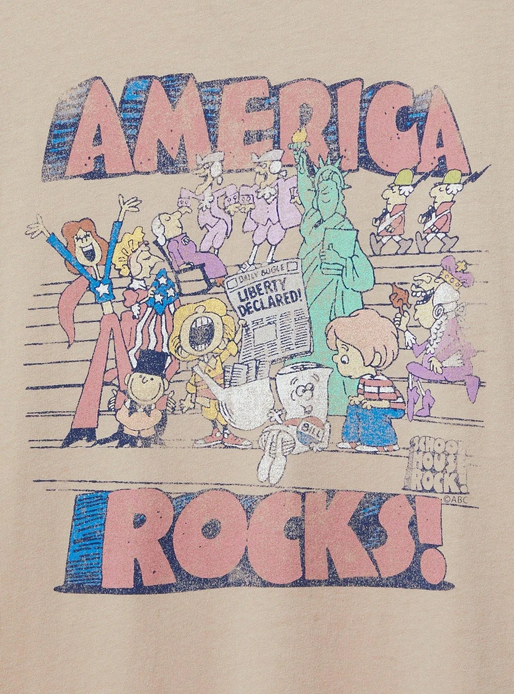 Schoolhouse Rock Classic Cotton Crew Tee