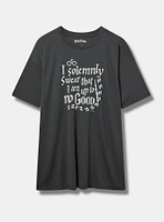 Harry Potter Solemnly Swear Oversized Cotton Crew Tee