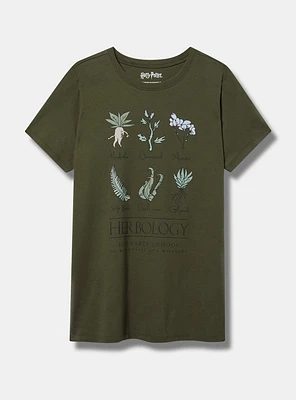 Harry Potter Herbology Classic Cotton Crew Tee