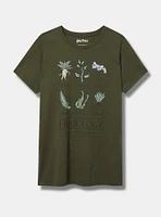 Harry Potter Herbology Classic Cotton Crew Tee