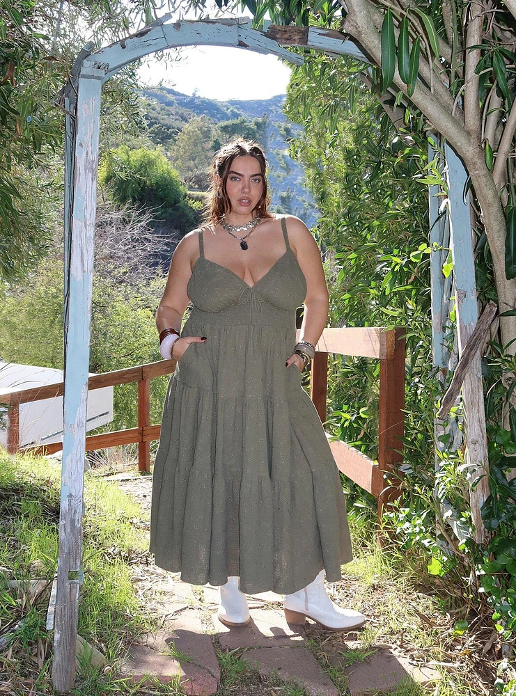 Festi Tiered Maxi Dress