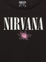 Nirvana Cotton Roll Sleeve Embroidered Tank