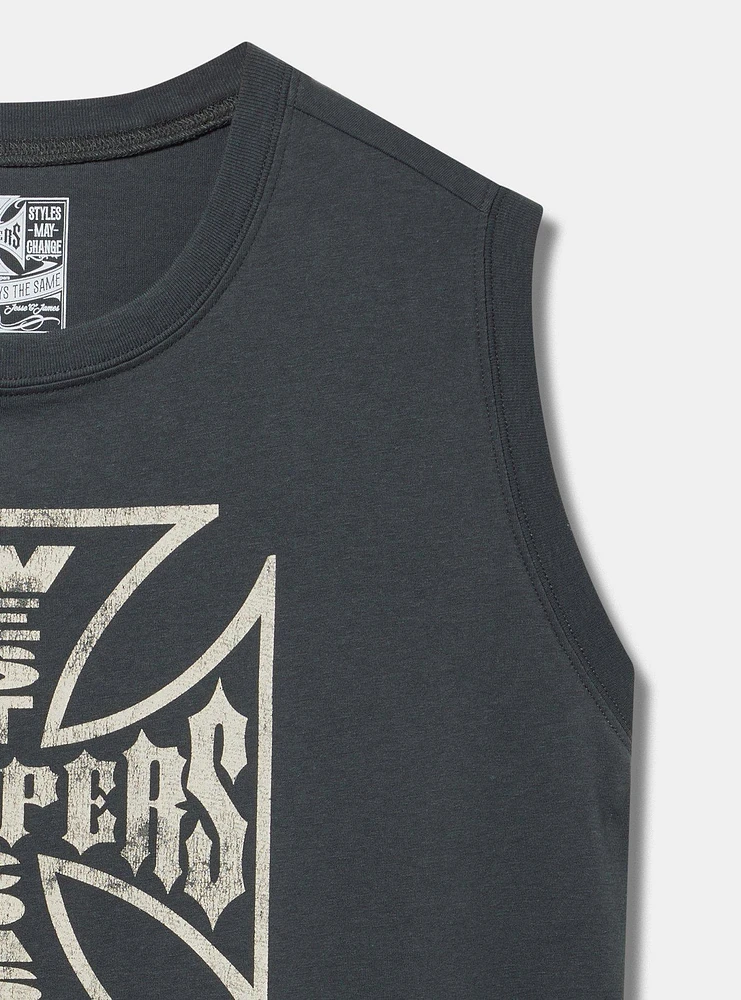 West Coast Choppers Relaxed Cotton Tank