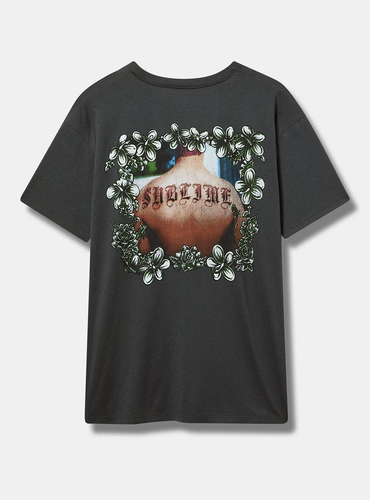 Sublime Relaxed Cotton Crew Tee