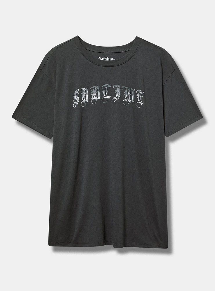 Sublime Relaxed Cotton Crew Tee