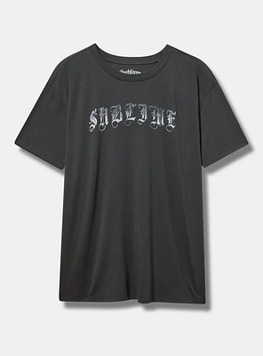 Sublime Relaxed Cotton Crew Tee