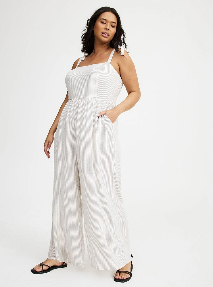 Bow Strap Jumpsuit