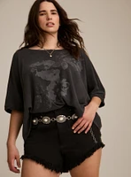 Antiqued Stone Chain Belt