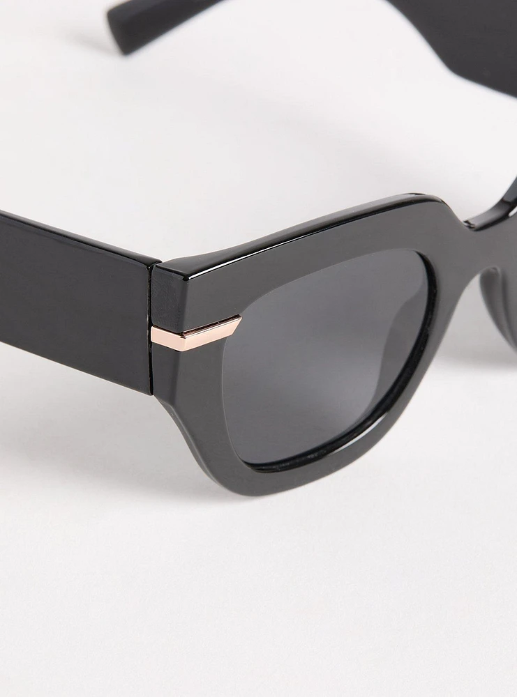 Angular Cateye Sunglasses