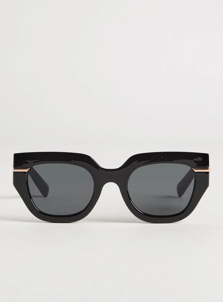 Angular Cateye Sunglasses