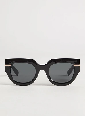Angular Cateye Sunglasses