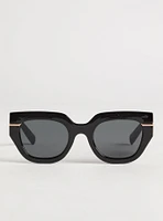 Angular Cateye Sunglasses