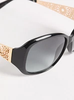 Square Filigree Sunglasses
