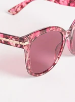 Square Ombre Lens Sunglasses