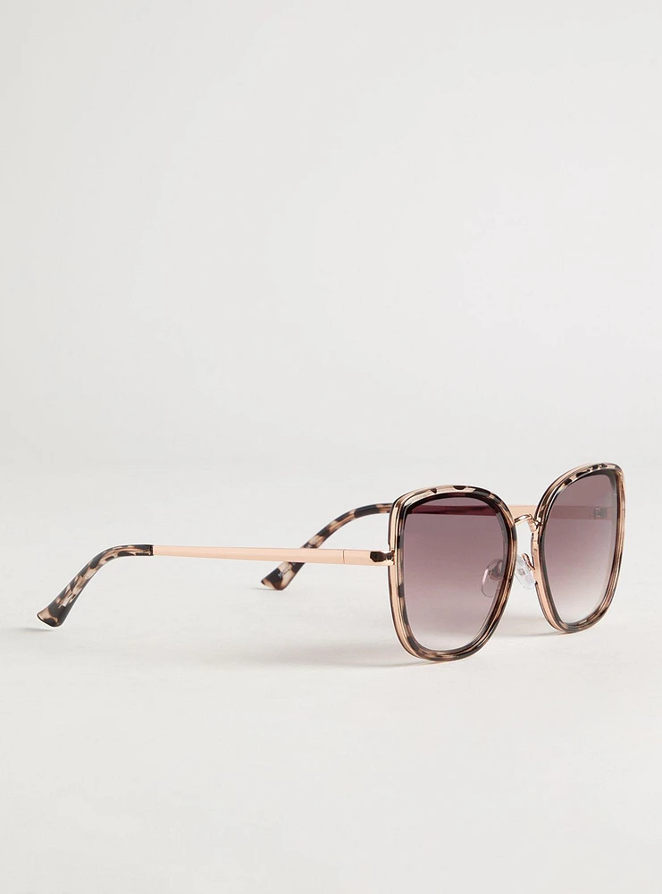 Rounded Cateye Sunglasses