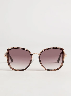 Rounded Cateye Sunglasses