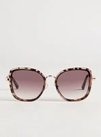 Rounded Cateye Sunglasses