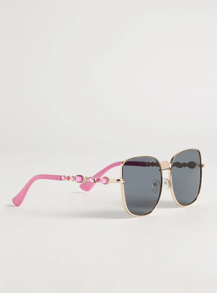 Bejeweled Cateye Sunglasses