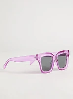 Square Smoke Lens Sunglasses