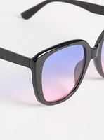 Cateye Ombre Lens Sunglasses