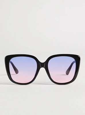 Cateye Ombre Lens Sunglasses
