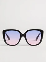 Cateye Ombre Lens Sunglasses