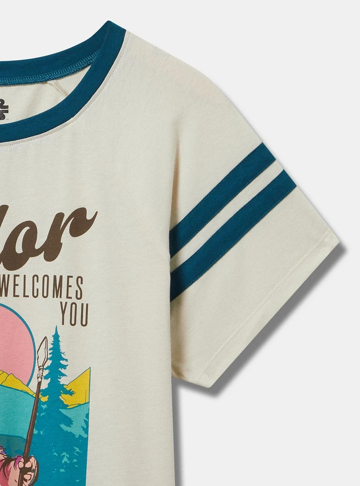 Star Wars Endor Classic Cotton Varsity Tee