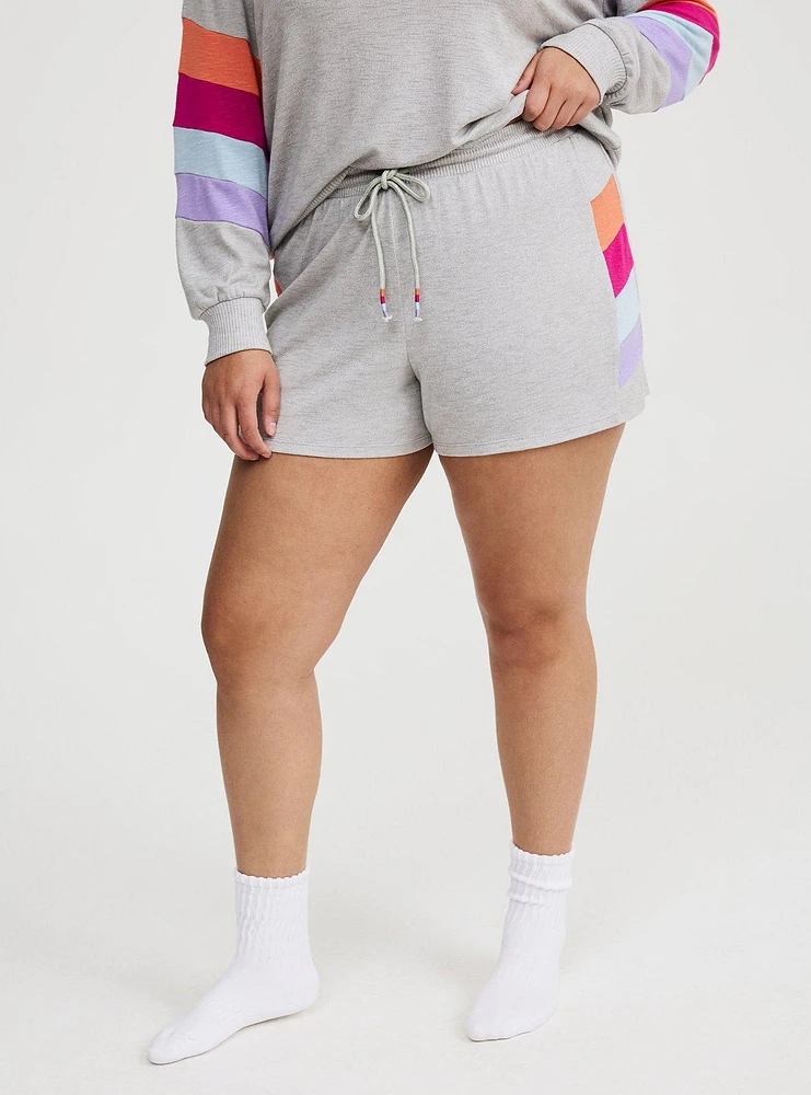 Side Striped Lounge Short